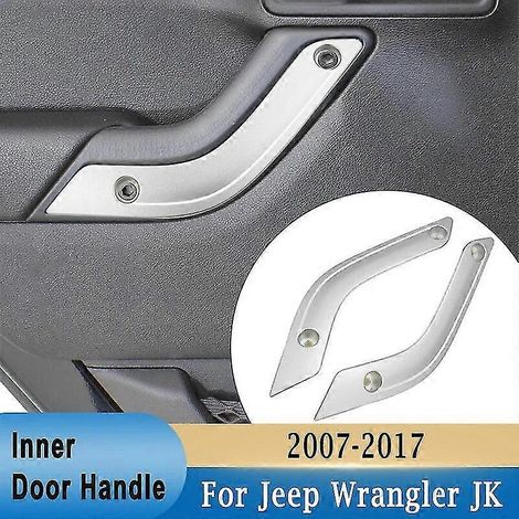 Türgriffabdeckung innen für Jeep Wrangler JK 2007–2017, Ersatzteilnummern: 1RC72JAHAD und 1RC72JAHAE – 1 Paar (1/4)