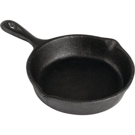 Mini poêle ronde en fonte 115mm - Ref GJ553 - Olympia (1/3)