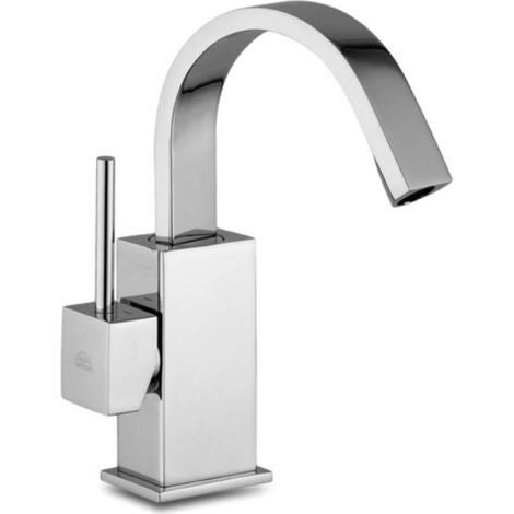 Paffoni Bidetmischer mit schwenkbarem Auslauf Level Serie LEA838CR  Verchromt - Messing