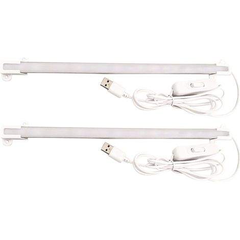 Didiseaon 2pièces Lot de Bandes LED USB pour Lecture Lampe Bureau (1/5)