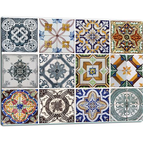 TAGLIERE IN VETRO 52x40 MOSAICO (1/5)