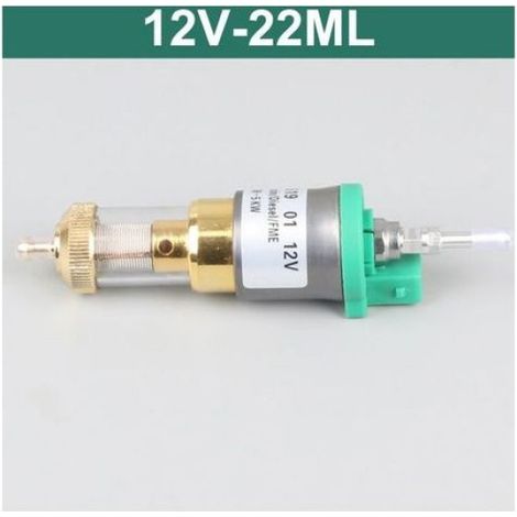 Pompe chauffage air diesel universelle - Silencieuse 12V 5kw Élément filtrant inclus - Chauffage véhicule (1/5)