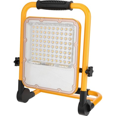 Proyector LED con batería 30W 6500K luz emergencia salida USB GSC 202605001 (1/5)