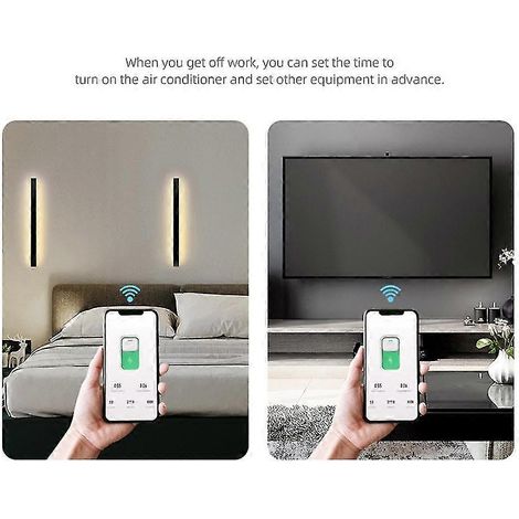 Disjoncteur Tuya Zigbee avec mesure 1p 63a pour télécommande sans fil S As (1/5)
