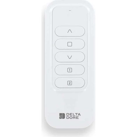 Delta Dore – Télécommande radio Tyxia 1701 pour volets roulants – 1 voie – Moteur pour contrôle domotique – Fabrication française (1/4)