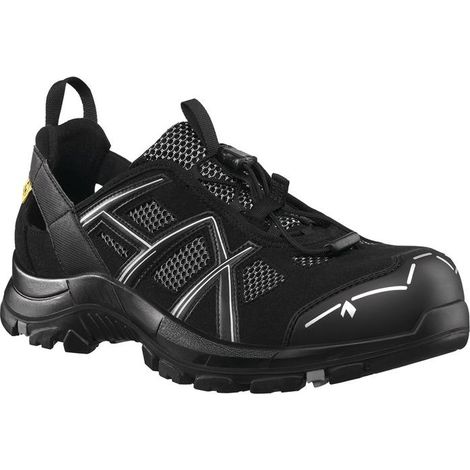 Chaussure de sécurité BE Safety 61.1 Taille 9,5 (44) W.moyen noir/argent S1P HRO (1/4)