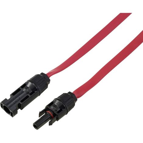 TRU COMPONENTS TC-13805760 Prolunga per cavo solare 4.0 mm² 30 A Lunghezza cavo 0.5 m (1/5)