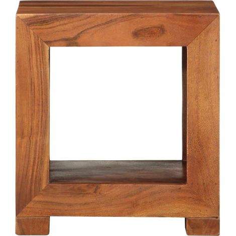 Table d'appoint,Table basse,Table de Salon 37x29x40 cm bois massif d'acacia CFW87922 (1/5)