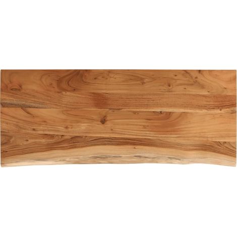 Dessus de table,Plateau de table,Dessus de bureau 110x40x2,5 cm rectangulaire bois massif acacia CFW75648 (1/5)
