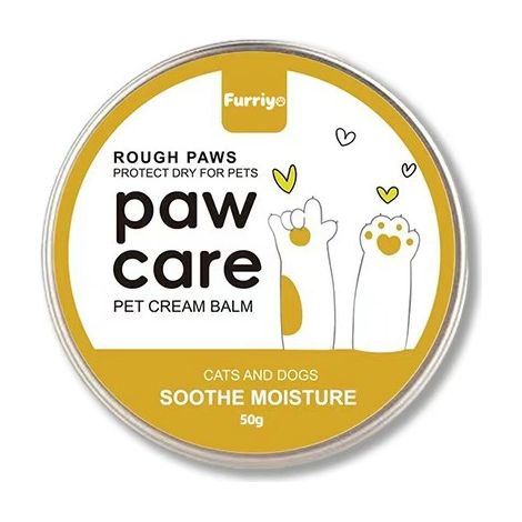 Furriyo Paw Balm for Pets – Moisturizes and prevents dry, cracked paws in cats and dogs with a gentle formula (1/5)
