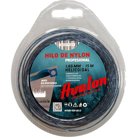 Avalon - Filo elicoidale Universale in Nylon per decespugliatore e Tosaerba (1,65 mm x 15 m) (1/5)