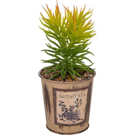 Maceta con cactus artificial 10x10x22 (1/3)