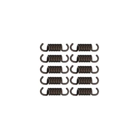 10 Pièces de Ressorts D'embrayage en Acier pour Tondeuse à Gazon, Facile à Retirer, Finition Polie Fine, Accessoires pour Jardin et Agriculture (1/5)
