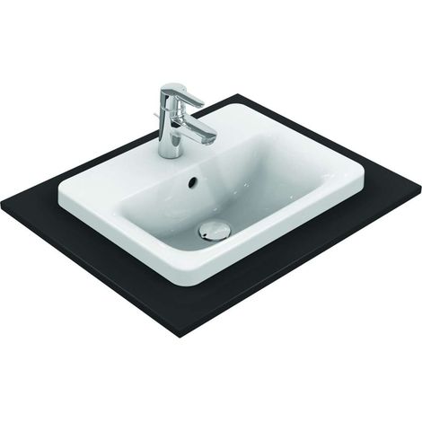 Ideal Standard Connect lavabo à encastrer, 1 trou pour robinet, (1/3)