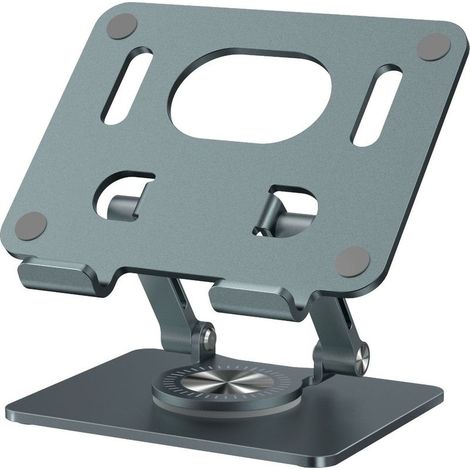 Tablet-Ständer, drehbarer Ständer für iPad mit 360-Grad-Drehfuß, verstellbar zum Zeichnen, kompatibel mit iPad Pro/Air/Mini usw. (1/5)