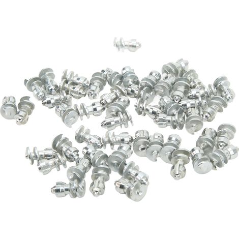 50 Pics Clous à Visser Anti-Dérapant Pneus VTT Pneus Neige Pointes pour Voiture Camion Chariot Élévateur Moto (1/5)