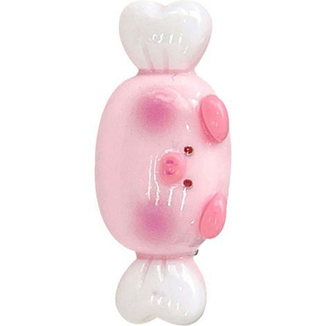 Mini barrette à cheveux dessin animé pour filles, barrette cochon rose, accessoires pour cheveux mignons pour enfants avec motif animal, bonbon rose (1/5)