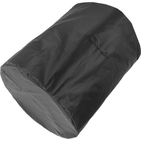 Housse Facile à Installer Imperméable Noire en Tissu Oxford Protection Solaire pour Broyeur de Feuilles Électrique pour Usage Extérieur (1/5)