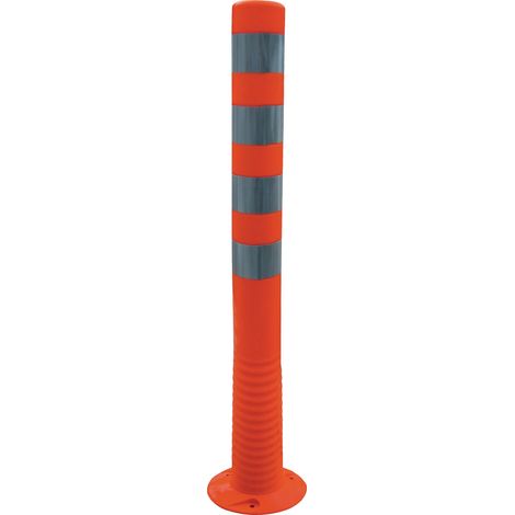 Poteau signalisation 1000mm, Ø 80mm, orange (1/7)