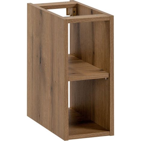 Mobile da parete aperto ICON – 20 cm – Rovere chiaro – Da appendere (1/4)