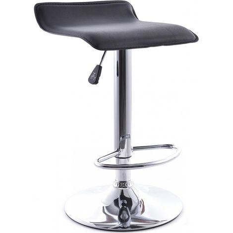 Designer Swivel Bar Stool - Office Black