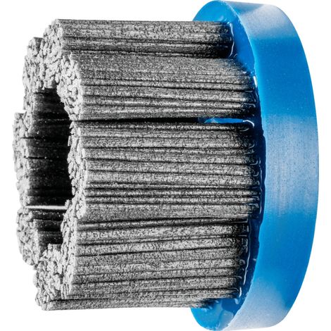 PFERD TOOLS COMPOSITE FLEX Tellerbürste DBU Ø 76x22,2 mm Bohrung SiC-Filament-Ø 1,14 mm Korn 80 stationär (1/4)