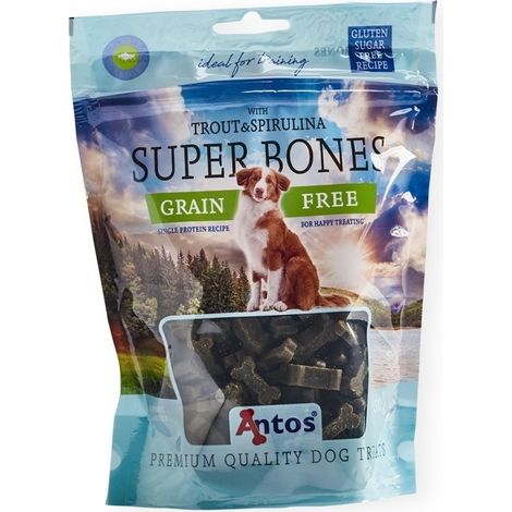 Snack para Perros Super Bones Trucha en Espirulina - 150g  Oferta exclusiva