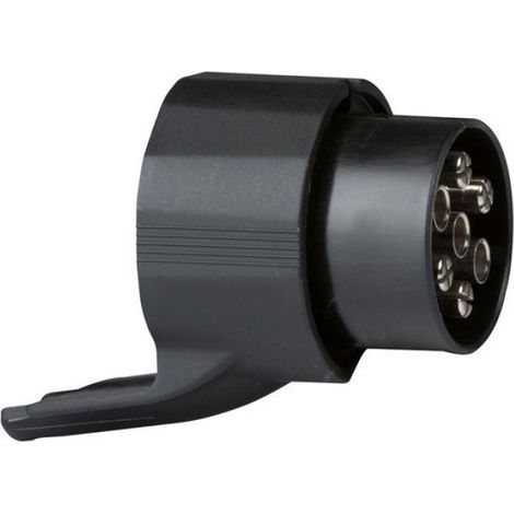 Adaptateur de prise d'attelage - All Ride - 7/13 broches - 12 V - Connexion fiable - Idéal remorque (1/5)
