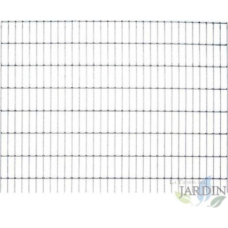 Maglia Metallica Elettrosaldata e Zincata 2 x 0,75 metri, Spessore Filo 22,80 mm, Rete per Recinzioni
