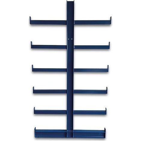Support KARL Étagère Kraarm - DOUBLE CÔTÉ H x P 2000x500mm Bras par côté