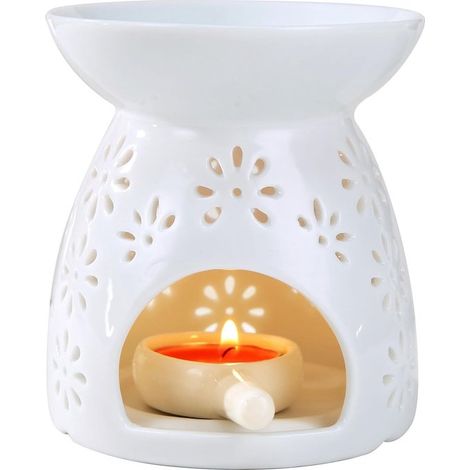 Portavelas de cerámica, difusores de aceites esenciales, difusores de aromas, decoración del hogar (1/5)