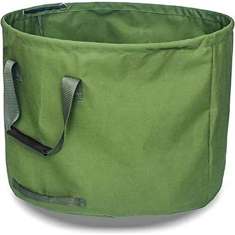 VURAHOME - Sac à déchets de Jardin Extra Large Yard, pelouse de 32 gallons et Sac de Rangement réutilisable pour Feuilles avec Deux poignées ,,Vert,1 pièce (1/5)