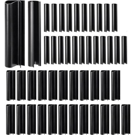 48 Pièces Clips de Fixation pour Couverture de Piscine Lot de Clips Antivents pour Hiver Accessoires de Protection pour Hors Sol et Cadres Métalliques (1/4)