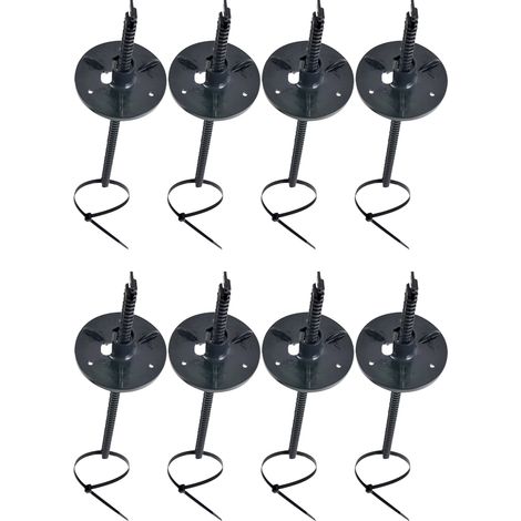 8 Suspentes de canalisation pour tube PVC Ø100mm à Ø125mm - Nicoll (1/2)