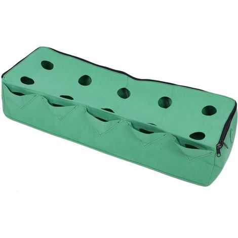 Boîte De Culture Rectangulaire 96x38x25cm Pour Jardinage, Sac De Croissance Pour Légumes Et Fruits (1/5)