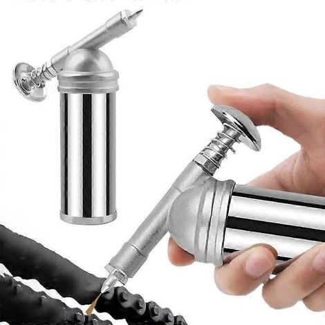 Injecteur de graisse miniature pour voiture, 80 cc, en alliage de zinc, pistolet graisseur haute pression portatif, injecteur d'huile 1000 PSI pour clé à chocs (1/5)
