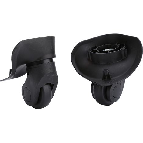 Lot de 2 roulettes de rechange en PVC pour valise (accessoire). (1/5)