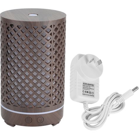 120-ml-Ultraschall-Diffusor für ätherische Öle mit farbigem Nachtlicht – Luftbefeuchter für Zuhause – Netzstecker (100–240 V) (1/5)