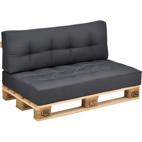 Lit double blanc simili‑cuir‑bois 160 x 200 cm rembourré, tête‑de‑lit à clous décoratifs, deux tiroirs, sommier à lattes, lit adolescent et lit d’invité, sans matelas (1/5)