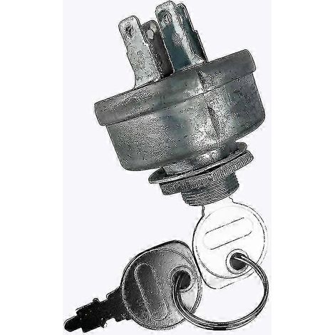 Interrupteur d'allumage pour tracteur tondeuse/tondeuse, 3 positions, 5 bornes, 2 clés, 725-0267, 925-0267, f26 (1/5)