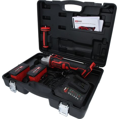 KS TOOLS EMONSTER 515.6200 LOT DE 4 MEULEUSES D'ANGLE SANS FIL BRUSHLESS (1/5)
