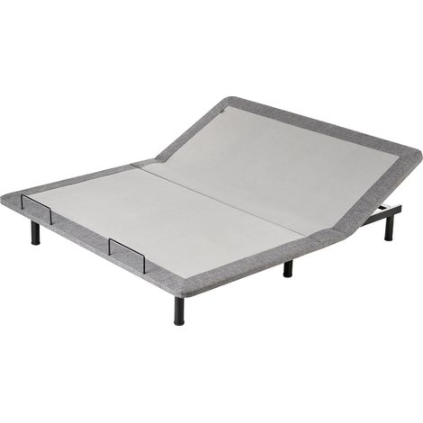 Electric Adjustable Bed Base BRUNOY 180 x 200 cm (EU Super King) Grey