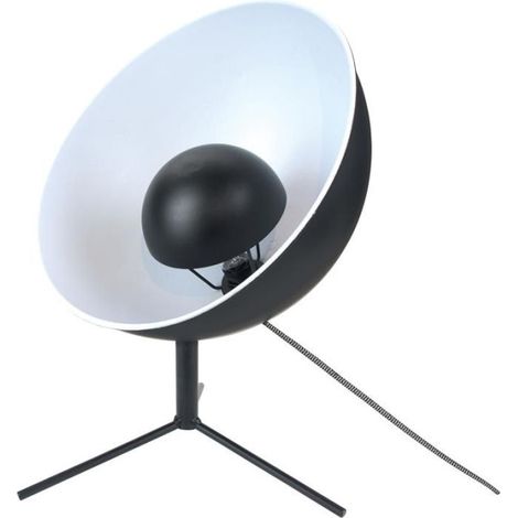 Lampe à Poser Design "Cinéma" 45cm Noir (1/4)