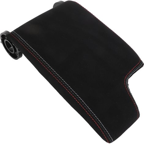 Couvre-accoudoir de console centrale tricolore avec surpiqûres, protège-couvercle 8K0 864 207 A, remplacement pour BMW Série 3 E46 1999-2004, garniture intérieure résistante, kit 1 pièce (1/5)