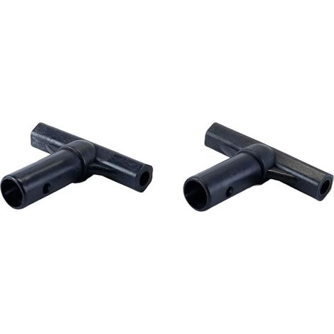 2 Pack Trampoline Extension Coupling T Type Extension Fittings Trampoline Replacement (1/5)