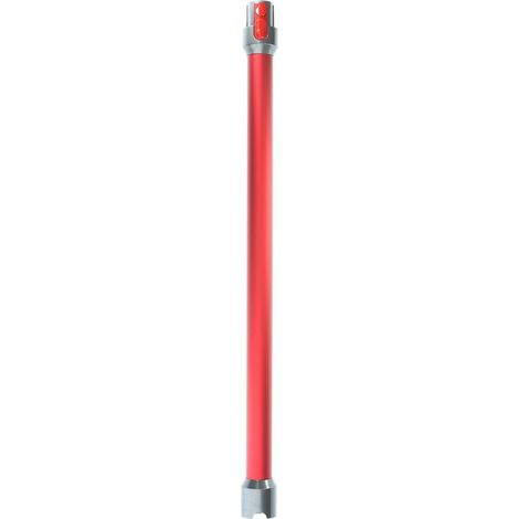 Tube d'extension de Rechange pour Dyson V11 V15 V10 V7 V8 Aspirateur Sans Fil, Tube Rallonge en Aluminium Baguette Extensible ,Accessoire pour aspirateur,(Rouge)
