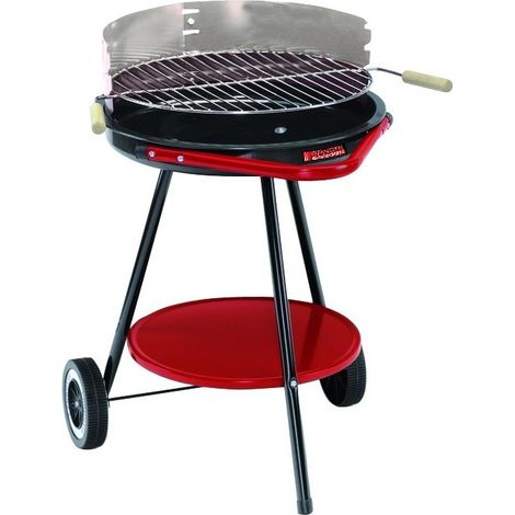 BARBECUE SANDRIGARDEN SG 48 TONDO C/RUOTE DIAMETRO 48 CM