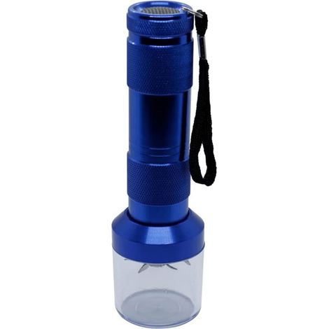 Electric Herb Grinder - Spice Chopper - Mill Metal Parts (Color: Blue)