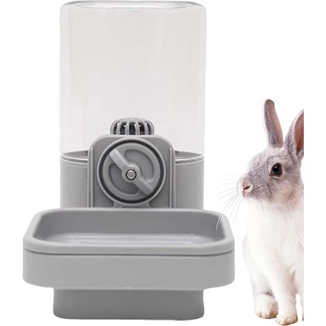 1 abreuvoir automatique pour chien, gamelle suspendue pour petits animaux Fontaine automatique, accessoires pour animaux-AquaForge (1/5)