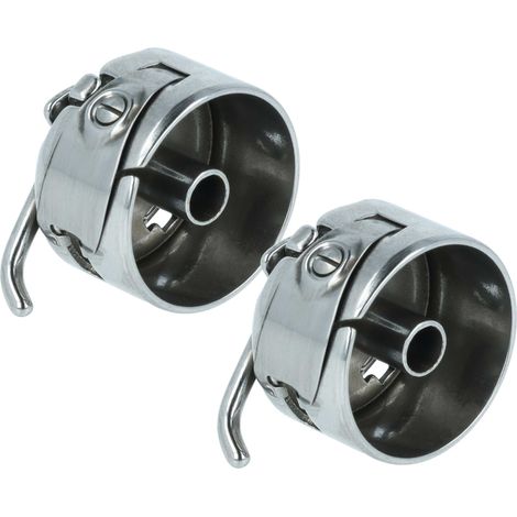 vhbw 2x capsula portabobina compatibile con Juki DLD-5430N, DLD-5430 per DLD-436-5, DLD-432B, DLM-52, DLD-5430N-7 macchine da cucire industriali (1/5)